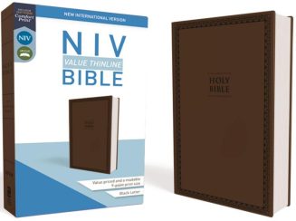 Value Thinline Bible Comfort Print