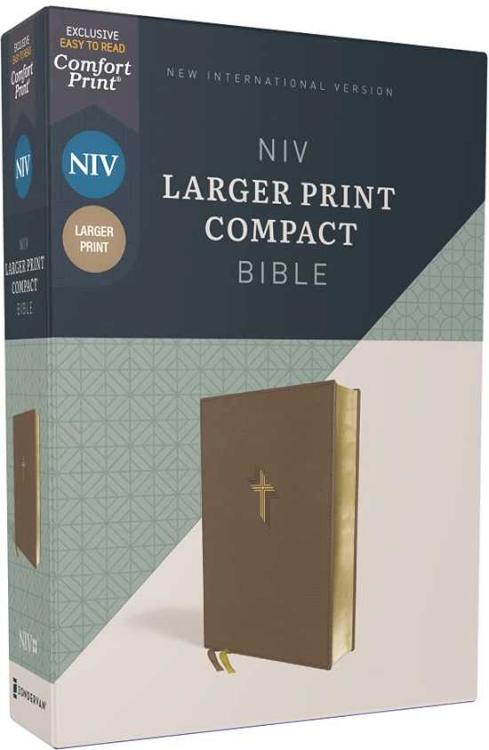 Larger Print Compact Bible Comfort Print