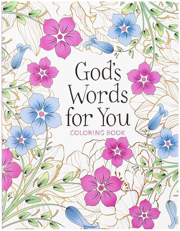 Gods Words For You Coloring Book