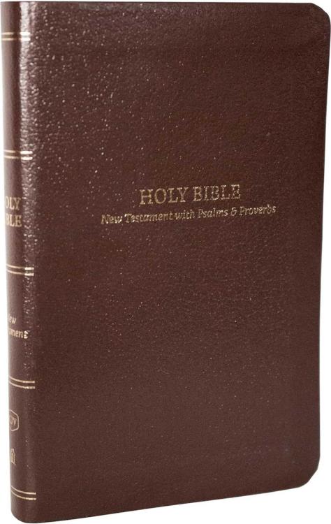 Pocket New Testament With Psalms And Proverbs Comfort Print