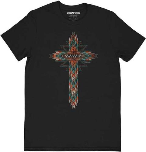 Grace And Truth Southwestern Cross (Medium T-Shirt)