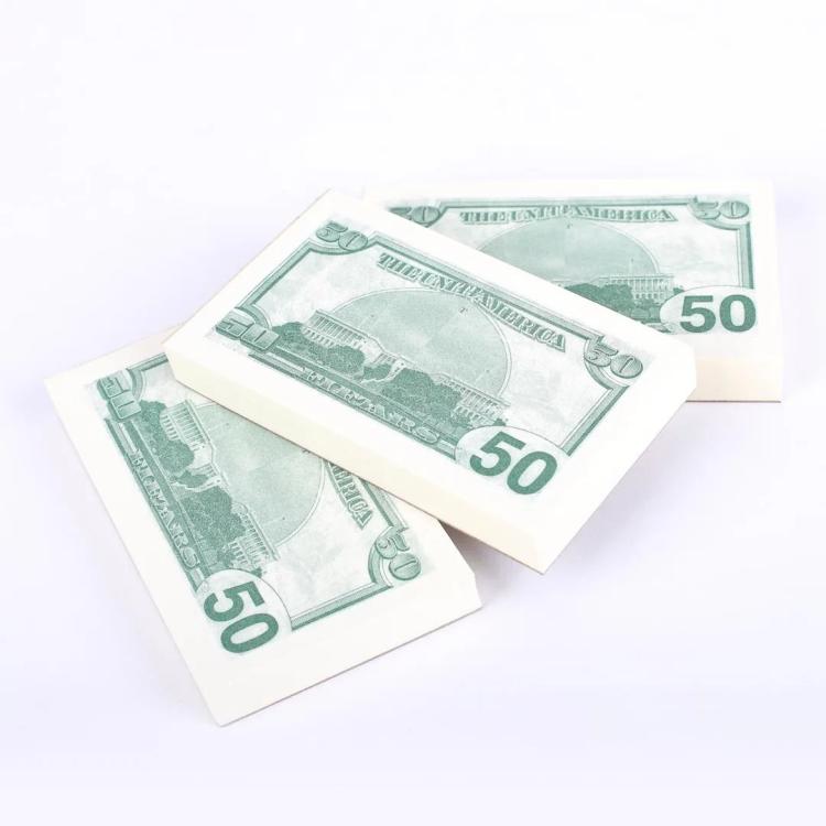 Money Tract 50 Dollar Bill 3 Packs Of 100