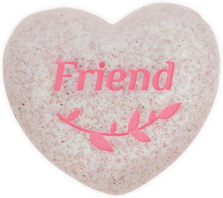 Friend Heart Pocket Stone