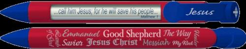 Names Of Jesus Scripture Pen