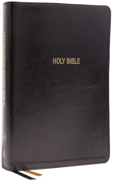 Foundation Study Bible Large Print Comfort Print