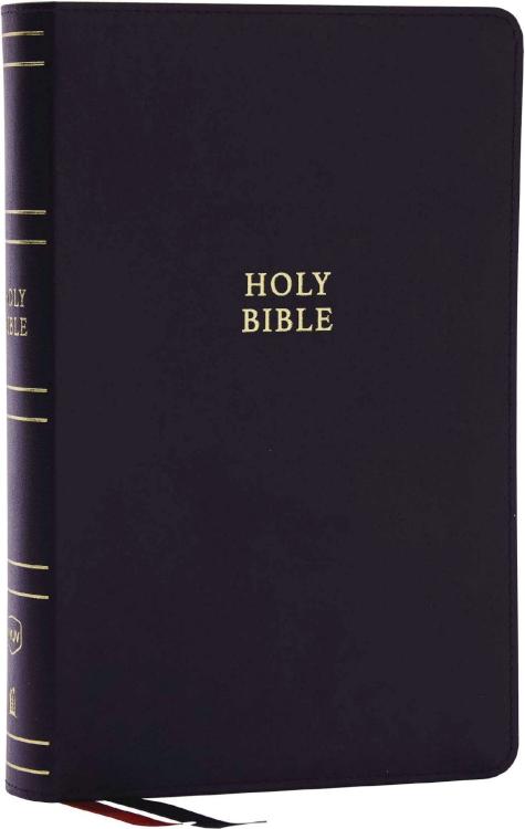 Single Column Reference Bible Verse By Verse Comfort Print