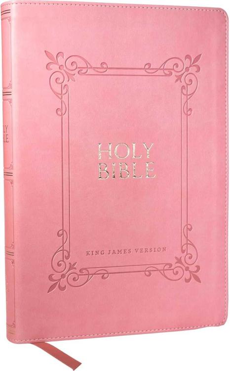 Large Print Center Column Reference Bible Comfort Print