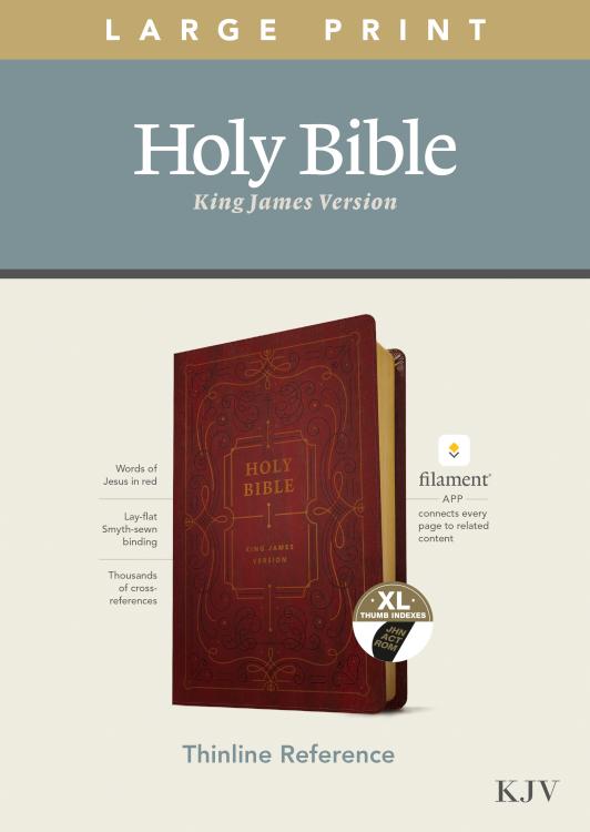 Large Print Thinline Reference Bible Filament Enabled Edition