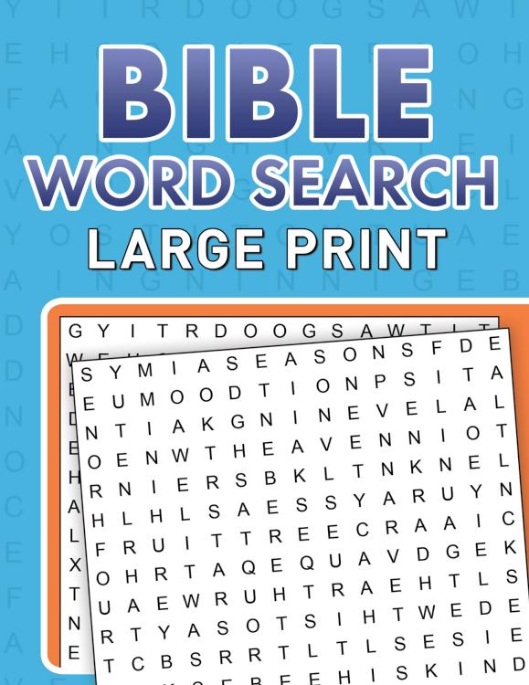 Bible Word Searches Large Print (Large Type)