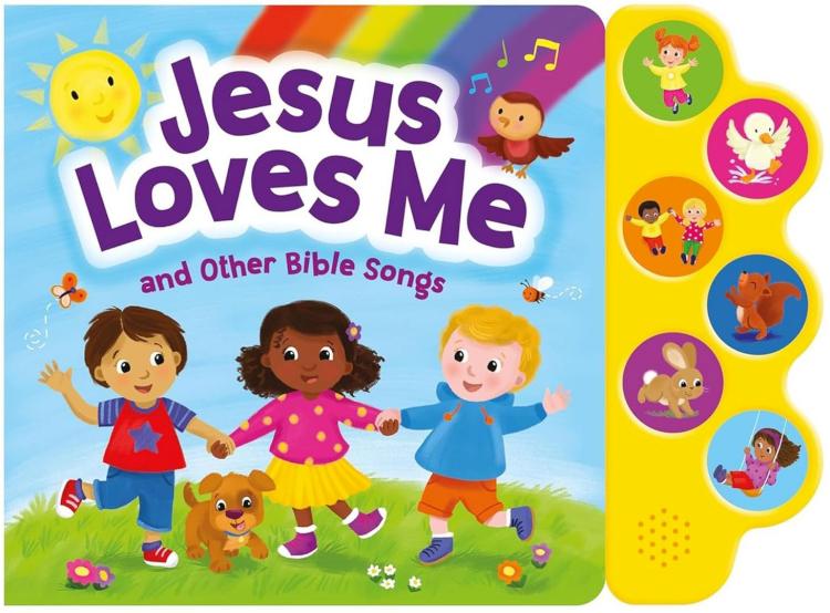 Jesus Loves Me And Other Bible Songs Button Sound Book