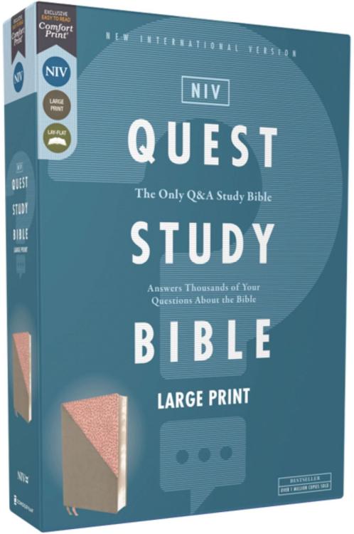 Quest Study Bible Large Print Comfort Print