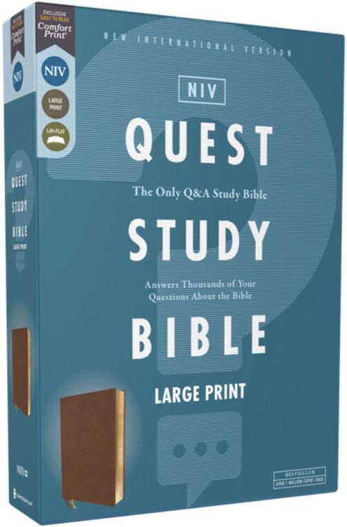 Quest Study Bible Large Print Comfort Print